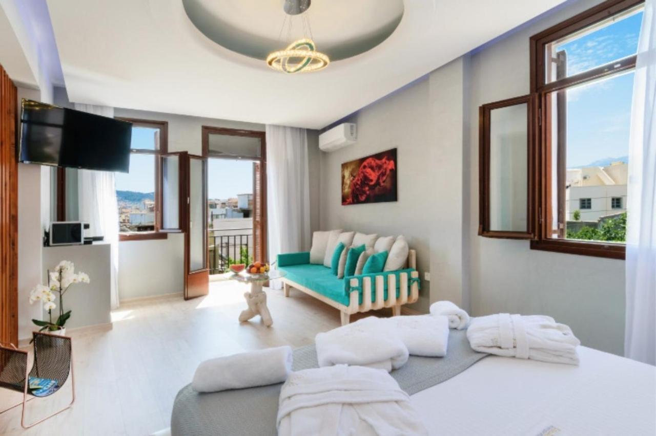 Diamond Luxury Suites Hriszí Aktí Haniá Kültér fotó